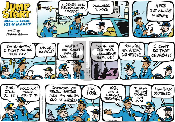 JumpStart on Sunday December 7, 2025 Comic Strip