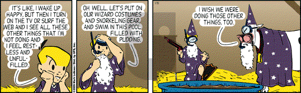 Cow and Boy Classics - Tuesday January 20, 2009 Comic Strip