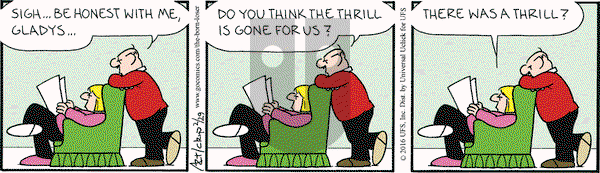 The Born Loser on Monday February 29, 2016 Comic Strip
