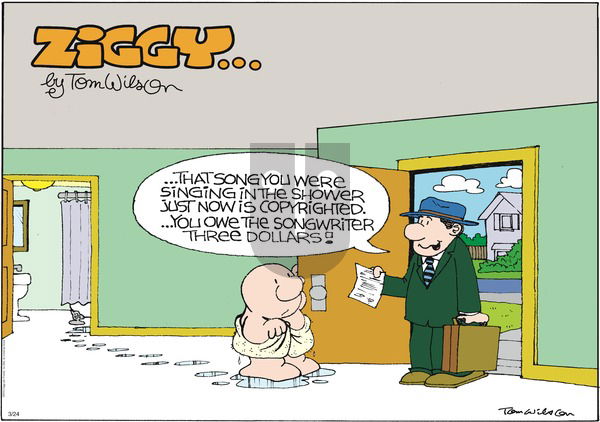Ziggy on Sunday March 24, 2013 Comic Strip
