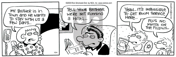 Soup to Nutz - Old on Wednesday October 4, 2006 Comic Strip