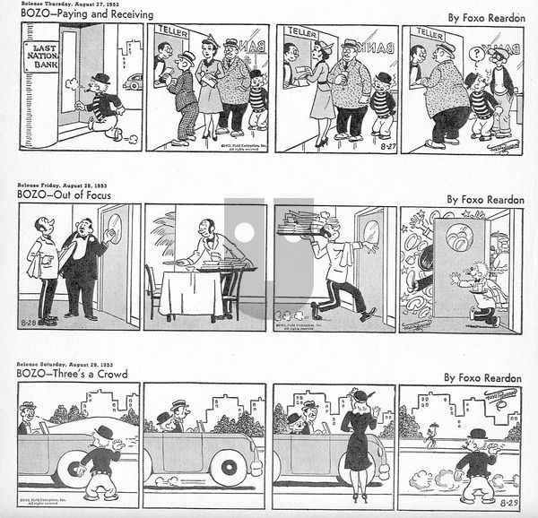 Bozo on Tuesday July 15, 2025 Comic Strip