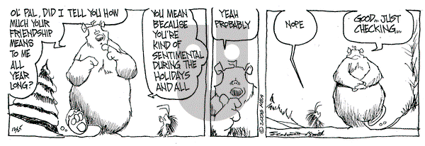 The Grizzwells on Monday December 25, 2006 Comic Strip