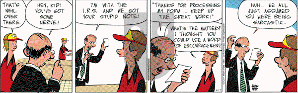 Lucky Cow on Tuesday April 17, 2007 Comic Strip