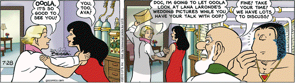Alley Oop on Tuesday July 28, 2015 Comic Strip