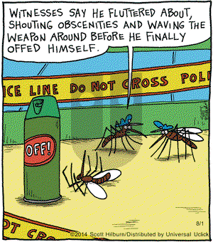 The Argyle Sweater on Friday August 1, 2014 Comic Strip