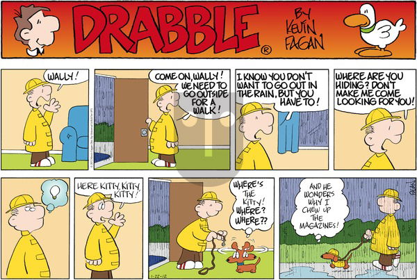Drabble on Sunday January 22, 2012 Comic Strip