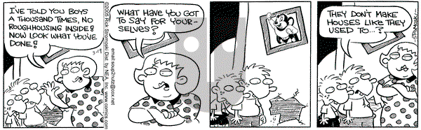 Soup to Nutz - Old on Saturday March 19, 2005 Comic Strip