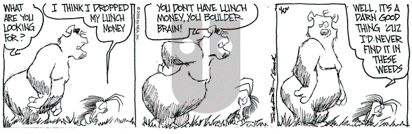 The Grizzwells on Friday April 22, 2005 Comic Strip