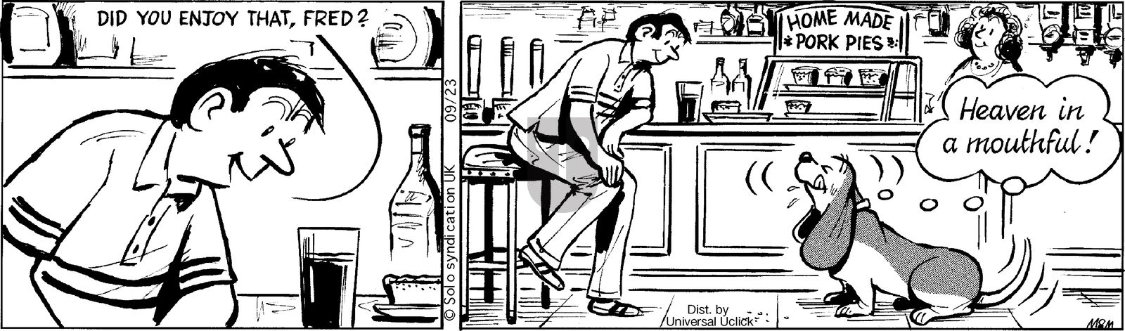 Fred Basset on Tuesday September 23, 2014 Comic Strip