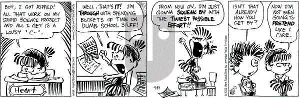 Heart of the City - Saturday April 19, 2003 Comic Strip