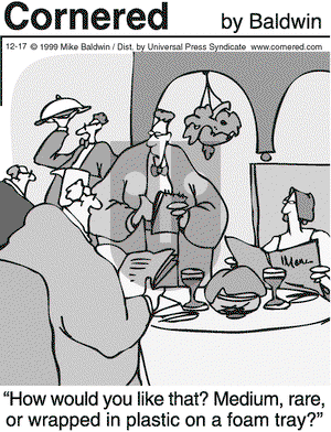 Cornered on Friday December 17, 1999 Comic Strip