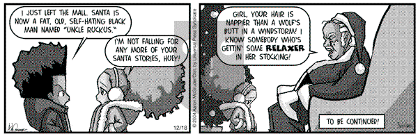 The Boondocks on Saturday July 21, 2012 Comic Strip
