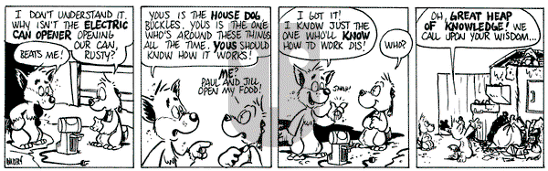Buckles on Friday March 21, 2025 Comic Strip