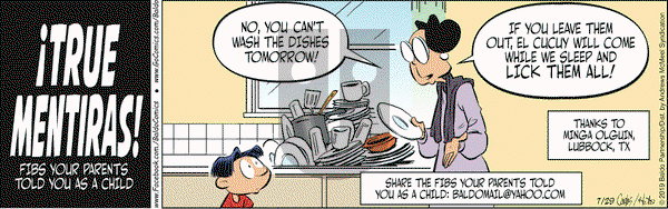 Baldo on Monday July 29, 2019 Comic Strip