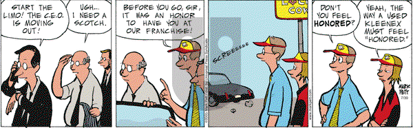 Lucky Cow on Saturday July 30, 2005 Comic Strip