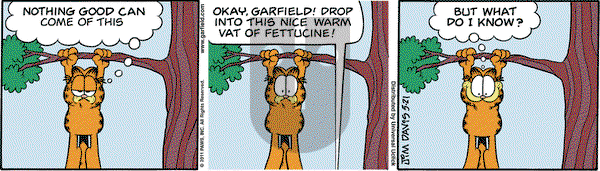 Garfield - Saturday May 21, 2011 Comic Strip