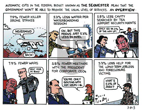 Ted Rall on Friday March 8, 2013 Comic Strip