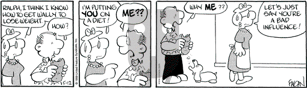 Drabble on Wednesday May 12, 1999 Comic Strip