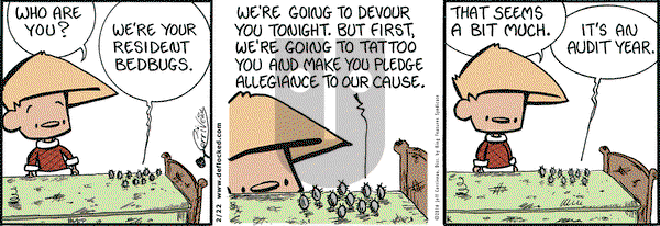 DeFlocked on Monday February 22, 2016 Comic Strip