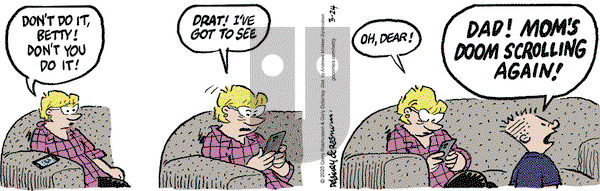 Betty on Monday March 24, 2025 Comic Strip