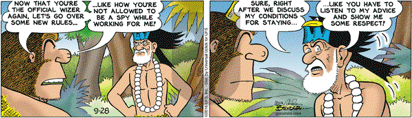 Alley Oop on Wednesday September 28, 2016 Comic Strip