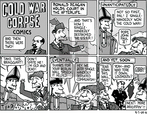 Ted Rall on Thursday April 7, 2005 Comic Strip