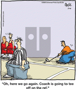 In the Bleachers - Saturday February 14, 2009 Comic Strip