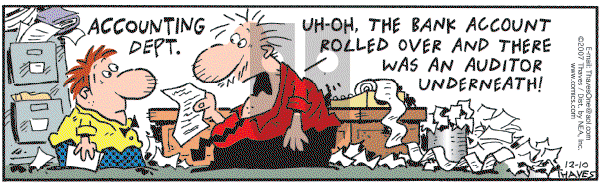 Frank and Ernest - Monday December 10, 2007 Comic Strip