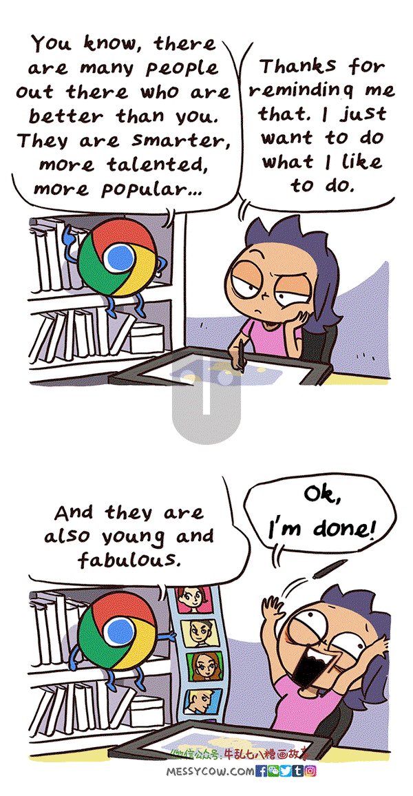 Messycow Comics on Thursday August 27, 2020 Comic Strip