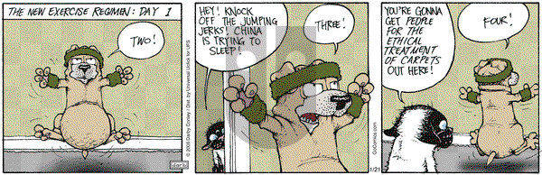 Get Fuzzy on Tuesday January 21, 2014 Comic Strip