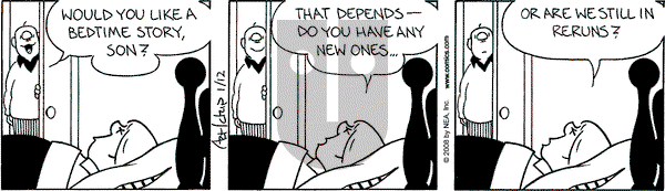 The Born Loser on Saturday January 12, 2008 Comic Strip