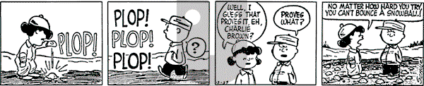 Peanuts - Monday December 27, 1954 Comic Strip