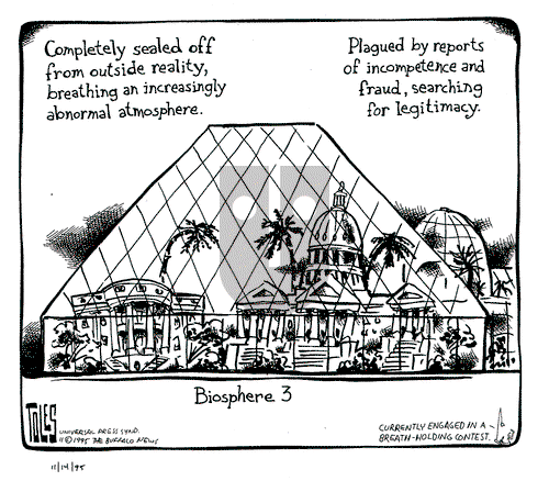 Tom Toles on Tuesday November 14, 1995 Comic Strip