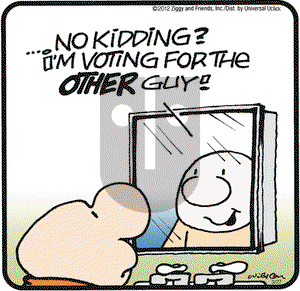 Ziggy on Tuesday March 27, 2012 Comic Strip