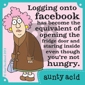 Aunty Acid on Sunday August 25, 2013 Comic Strip