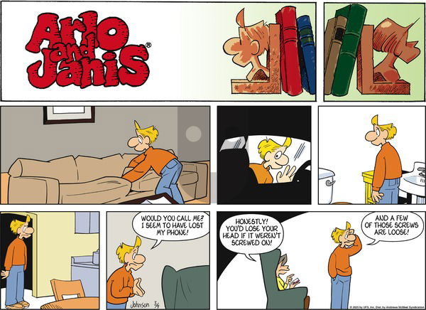 Arlo and Janis on Sunday March 9, 2025 Comic Strip