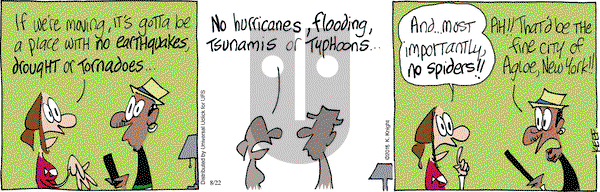 The Knight Life on Saturday August 22, 2015 Comic Strip