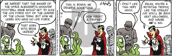 Cleats on Saturday October 11, 2025 Comic Strip