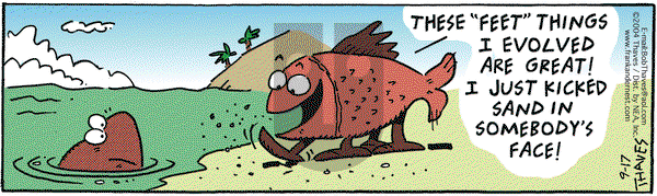 Frank and Ernest - Friday September 17, 2004 Comic Strip
