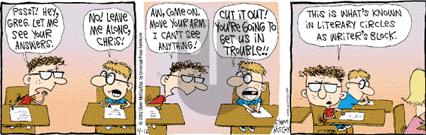The Duplex - Tuesday April 16, 2002 Comic Strip