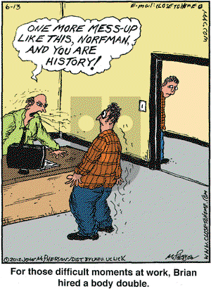 Close to Home - Wednesday June 13, 2012 Comic Strip