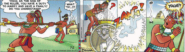 Alley Oop on Monday July 2, 2012 Comic Strip