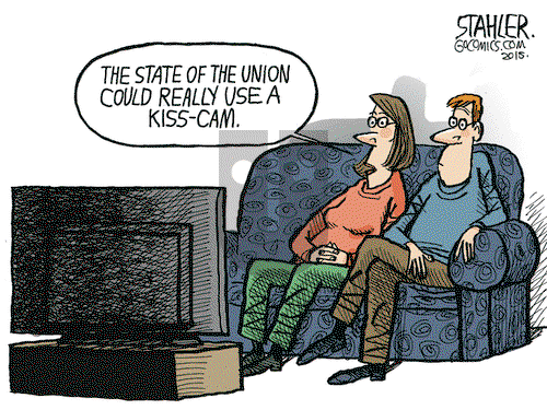 Jeff Stahler on Tuesday January 20, 2015 Comic Strip