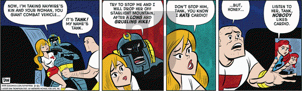 Rip Haywire on Friday March 21, 2025 Comic Strip