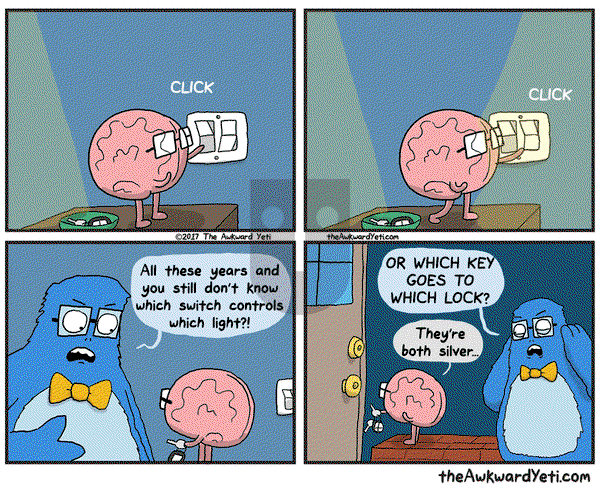 The Awkward Yeti on Wednesday April 5, 2017 Comic Strip