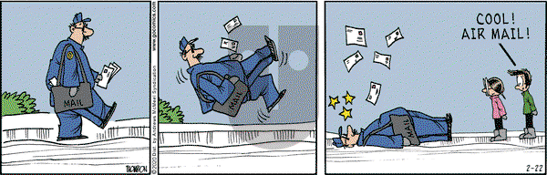 Grand Avenue on Saturday February 22, 2020 Comic Strip
