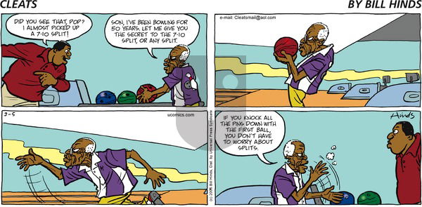 Cleats on Sunday March 5, 2006 Comic Strip