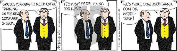 The Born Loser on Thursday June 16, 2011 Comic Strip
