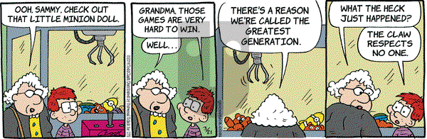 Lola on Monday March 21, 2016 Comic Strip